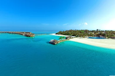 Tropical Island Paradise HD Desktop Wallpapers : High Definition ...