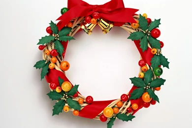 Nice Christmas Wreath Wallpapers