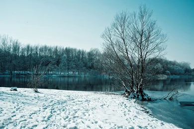 Winter Lake Views HD Photography Wallpapers 5 － Landscape ...
