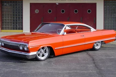 1963 CHEVROLET IMPALA CUSTOM WALLPAPER   (