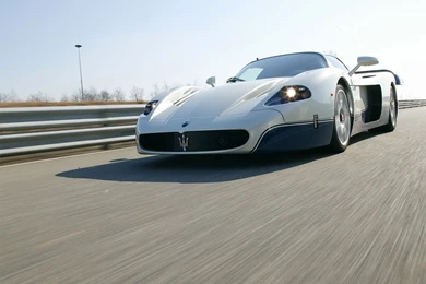 Desktop Wallpapers · Motors · Cars · Maserati Mc12 On Freeway ...