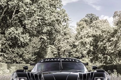 Black Maserati MC12 Cars Photos