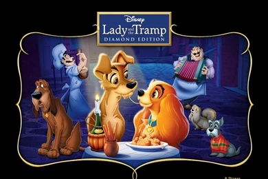 Lady & The Tramp   Lady And Tramp Wallpapers (33813101)   Fanpop