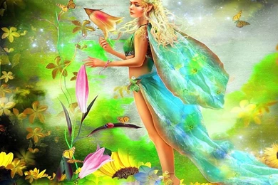 Spring Fairy Wallpapers