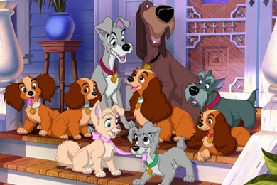 Image   Lady And The Tramp Wallpaper classic disney 7326007 1024 ...