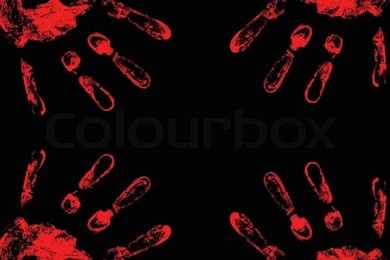 Vector Blood Hand Backgrounds