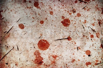 Blood Spots On Cracked Backgrounds