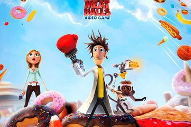 Top HD Cloudy With A Chance Of Meatballs Wallpapers