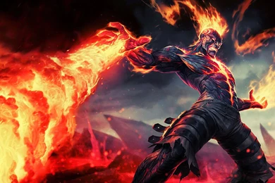 Wave Of Flame Wallpapers