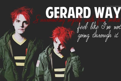 Gerard Way Wallpapers By Valorousminds On DeviantArt