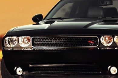 Download 2013 Black Dodge Challenger Wallpapers For iPhone 4