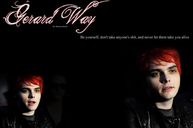 Wallpapers 001: Gerard Way. By WakaLionheart On DeviantArt