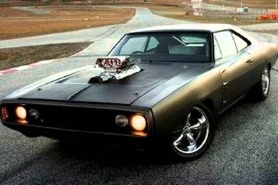 Dodge Challenger 1970 Matte Black   Wallpaper.