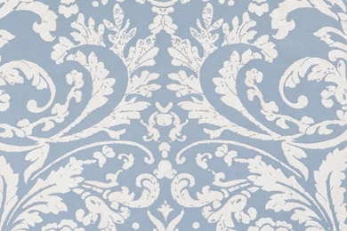 Powder Blue Damask Wallpapers