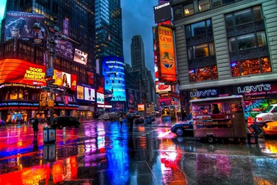 Wallpapers Times Squeare Time Square New York Hq For PC 1366x768 ...