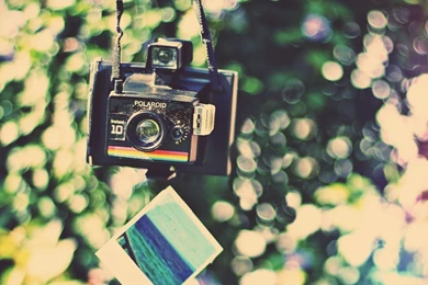 Download Wallpapers 1920x1080 Camera, Polaroid Camera, Picture Full ...