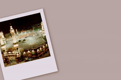 Ka'bah In Polaroid Islamic Wallpapers