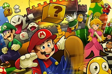 Mario Bros iPhone 5 Wallpapers (640x1136)