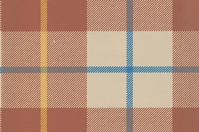 Terracotta Check Wallpapers