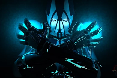 FONDO PANTALLA ROBOT BLUE