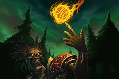 1920x1080 World Of Warcraft, Wow, Undead, Fireball Wallpapers And ...