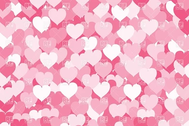 Many Pink Hearts Background, 33787, Backgrounds, Textures ...