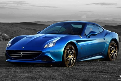 Ferrari California T blue 2014 wallpapers By Favorisxp On DeviantArt