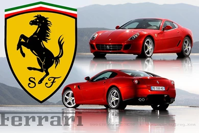 Golden Ferrari HD Wallpapers