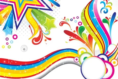 Shiny Multicolor Backgrounds Art 01   Vector Backgrounds Free Download