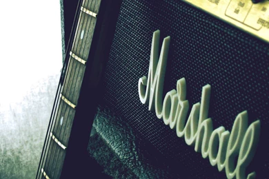 Download Wallpapers 2560x1080 Marshall, Amp, Guitar 2560x1080 21:9 ...