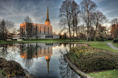 London England LDS (Mormon) Temple Photograph Download