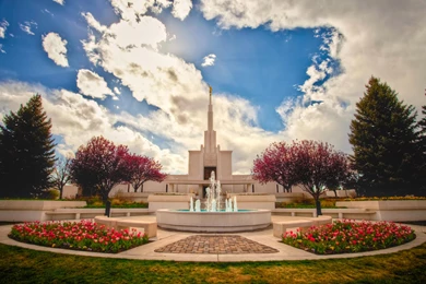 The Denver Colorado Temple And Grounds