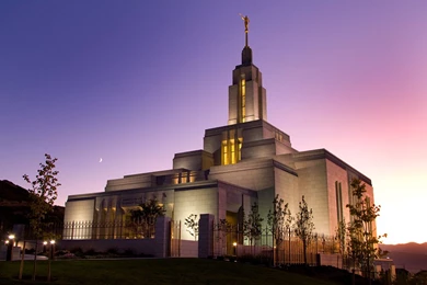 Draper Utah LDS (Mormon) Temple Photograph Download