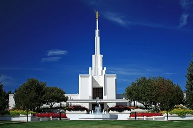 Denver Colorado LDS (Mormon) Temple Photograph Download