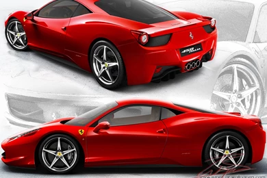 Ferrari 458 Italia, Wallpapers De Ferrari 458 Italia   JohnyWheels