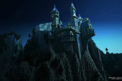 Download Minecraft Wallpapers Castel High Resolution