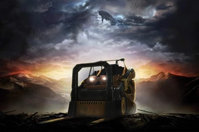 Wallpapers Halo Reach Forklift Truck Hd 1366x768