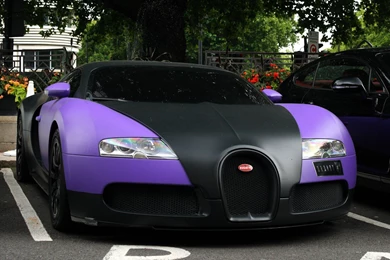 Purple Bugatti Veyron Wallpapers