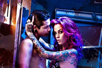 Beautiful Tattooed Redhead Computer Wallpapers, Desktop ...