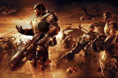 Gears Of War 2 Gaming Wallpapers Download For Computer