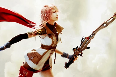 Lightning Final Fantasy XIII Wallpapers For Widescreen Desktop PC ...