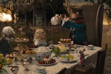 Alice In Wonderland 2010 Wallpapers For Desktop Cartoons Wallpapers