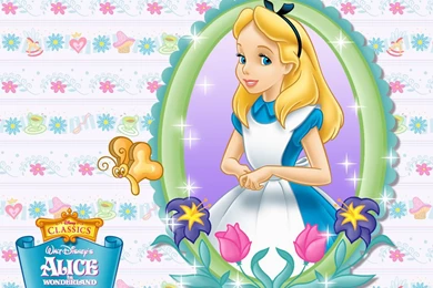 Alice In Wonderland Cartoon Wallpapers
