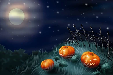Halloween Pumpkin Desktop Wallpapers