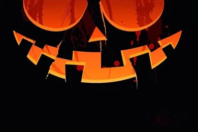 Scary Pumpkin Halloween iPhone 6 & iPhone 6 Plus Wallpapers ...