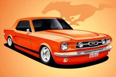 66 Mustang Coupe By Dazza mate On DeviantArt