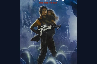 Wallpapers Aliens Movie Poster Pictures 1280x1024