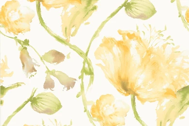 Anna French, Zola Wallpaper, Tuileries, Yellow, AT34156   Vie ...