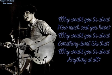 Vampire Weekend Ezra Koenig By MissDrakkainen On DeviantArt
