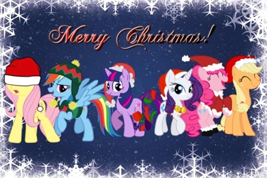 My Little Pony Christmas Wallpapers